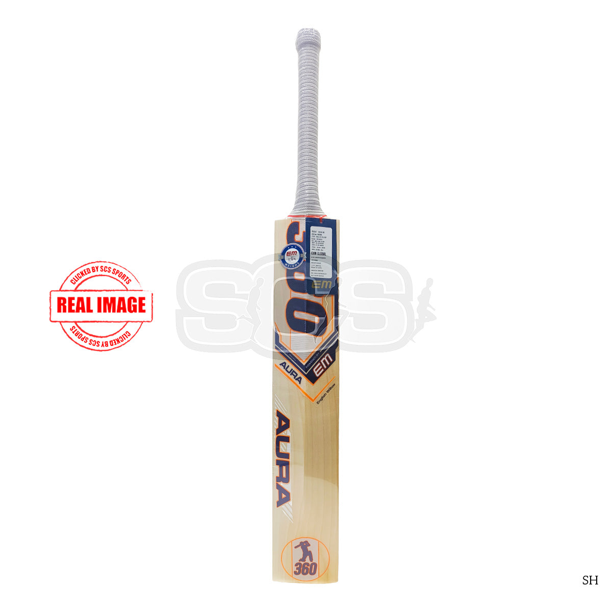 EM Aura English Willow Cricket Bat