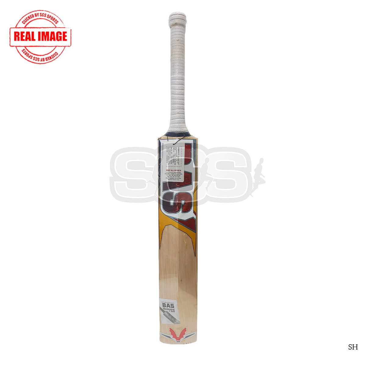 BAS Vampire Bow 20/20 English Willow Cricket Bat