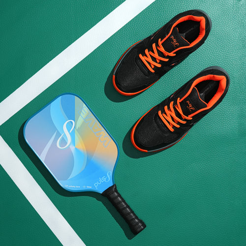 Pulsl8 Pickleball Essentials (1 Paddle + 1 Pair Shoes)