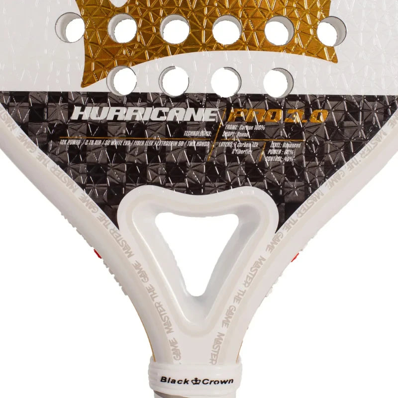 Black Crown Hurricane Pro 3.0 Padel Racket
