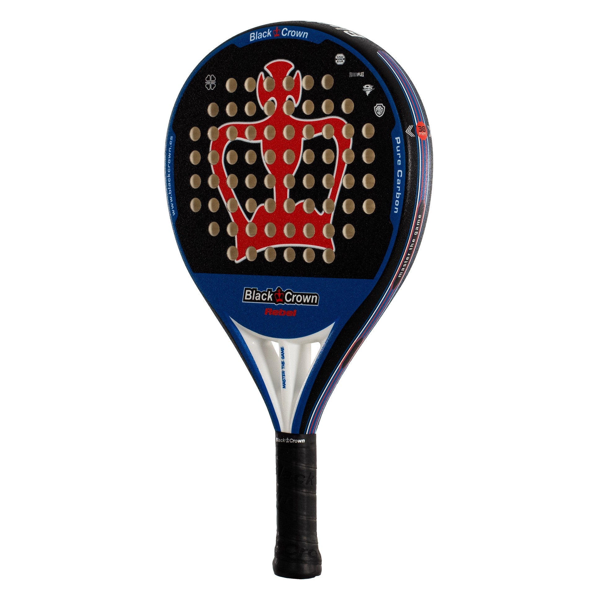 Black Crown Rebel Padel Racket