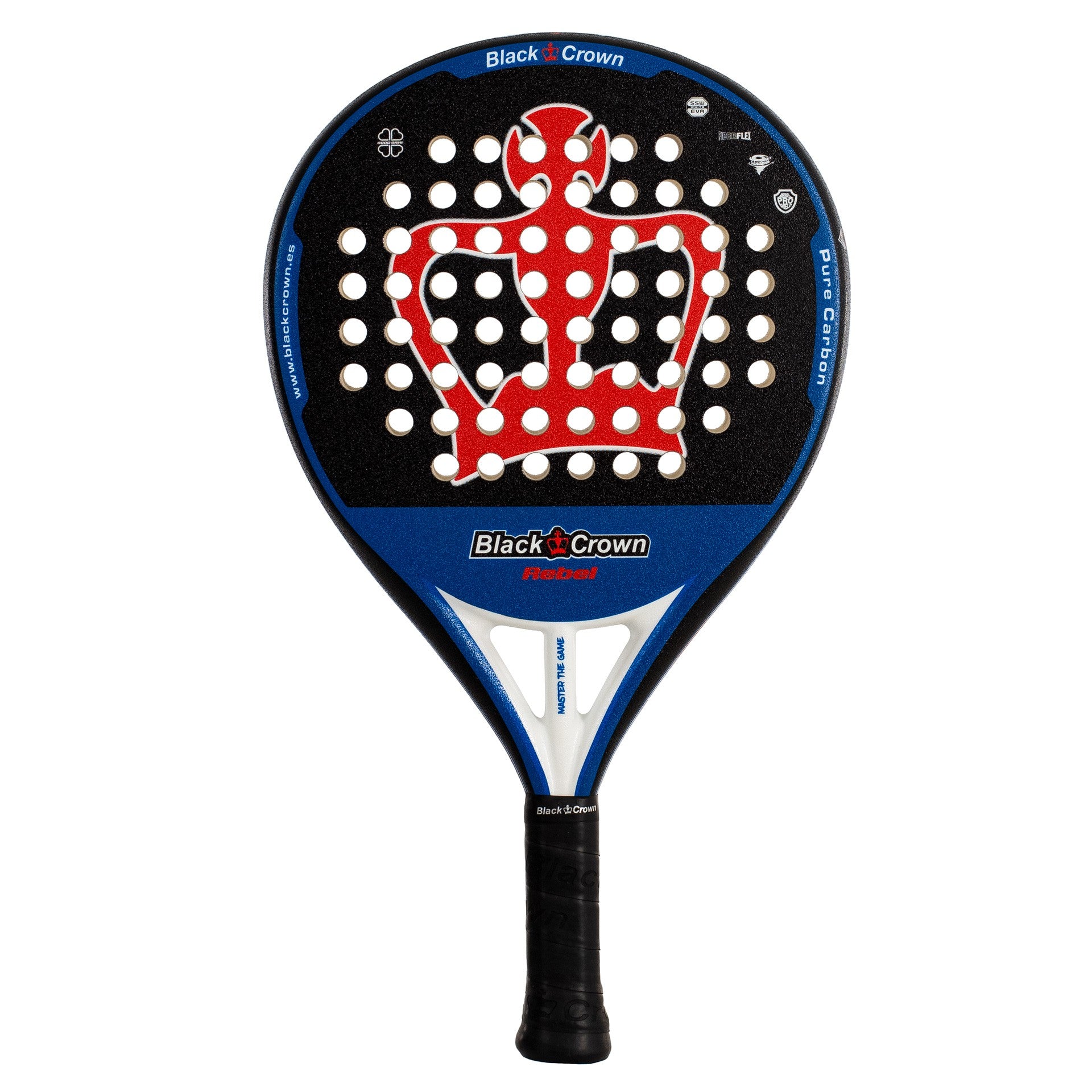 Black Crown Rebel Padel Racket