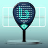 Brisk Challenger 360 Gms Padel Racquet (Designed in Spain)