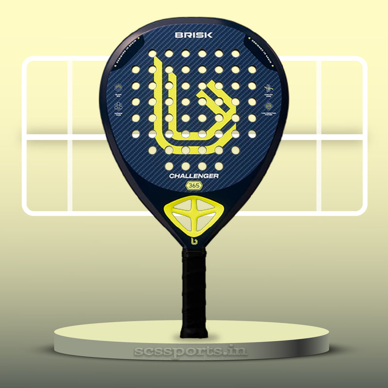 Load image into Gallery viewer, Brisk Challenger 365 Gms Padel Racquet (Designed in Spain)
