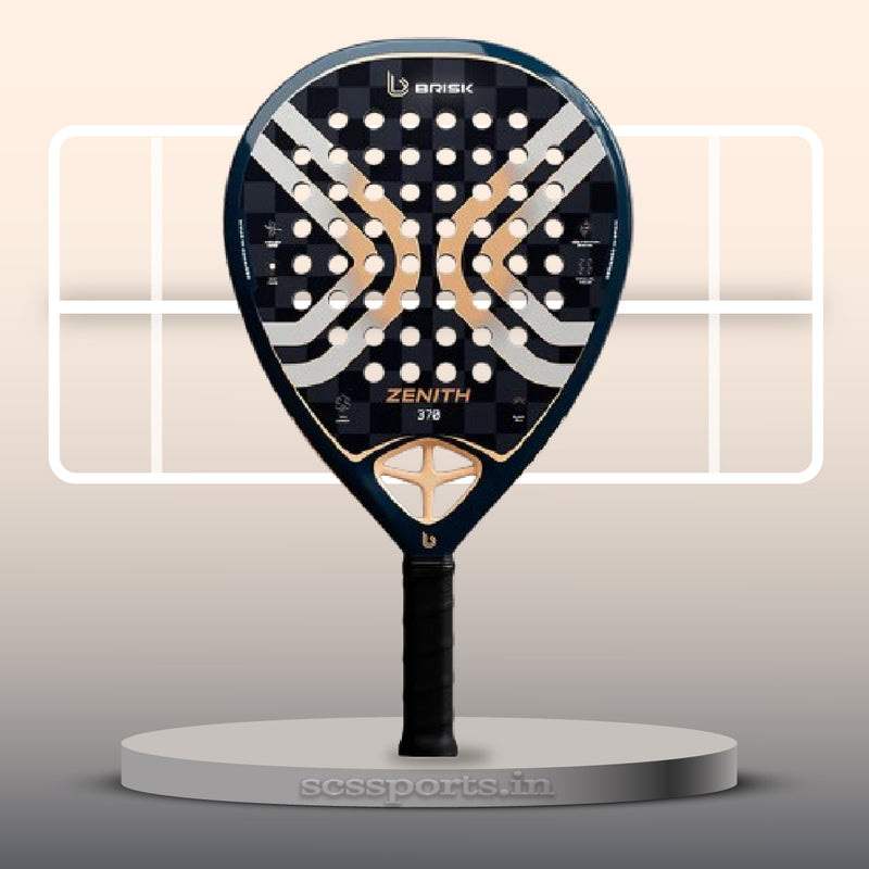 Load image into Gallery viewer, Brisk Zenith 370 Gms Padel Racquet (Designed in Spain)
