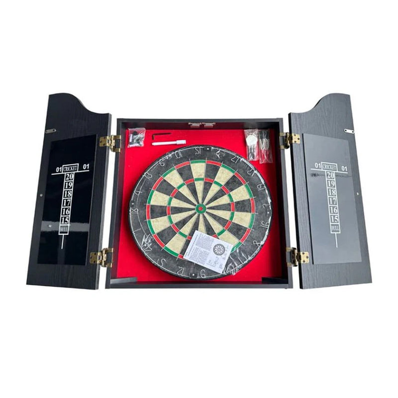 Load image into Gallery viewer, Xpeed Wooden Dart Board Cabinet
