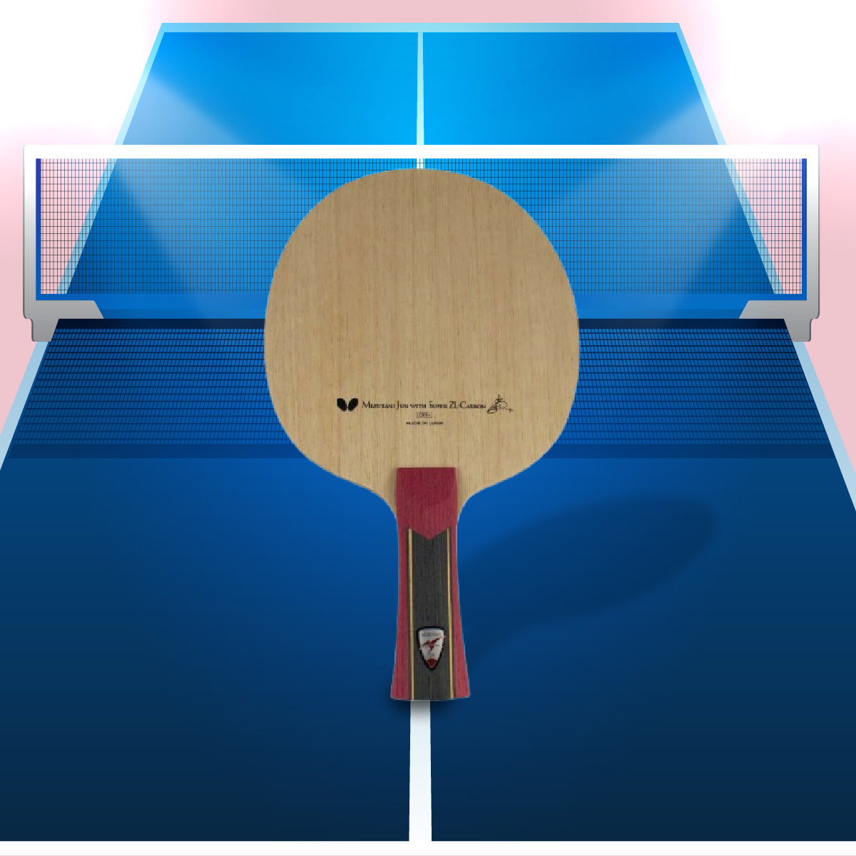 Butterfly Mizutani Jun Super Zlc FL Table Tennis Ply