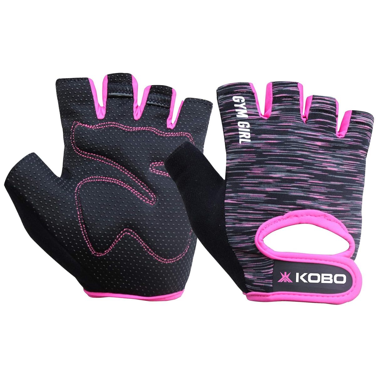 Kobo Weight Lifting Gym Gloves - Girls