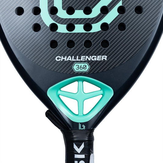 Brisk Challenger 360 Gms Padel Racquet (Designed in Spain) handel