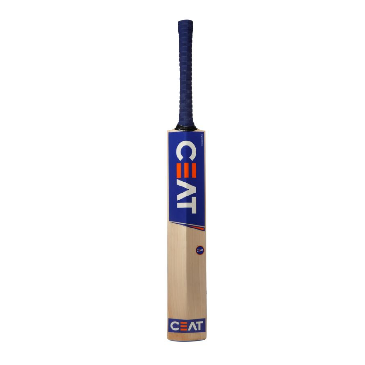 Ceat Speed Master English Willow Cricket Bat backview with white background