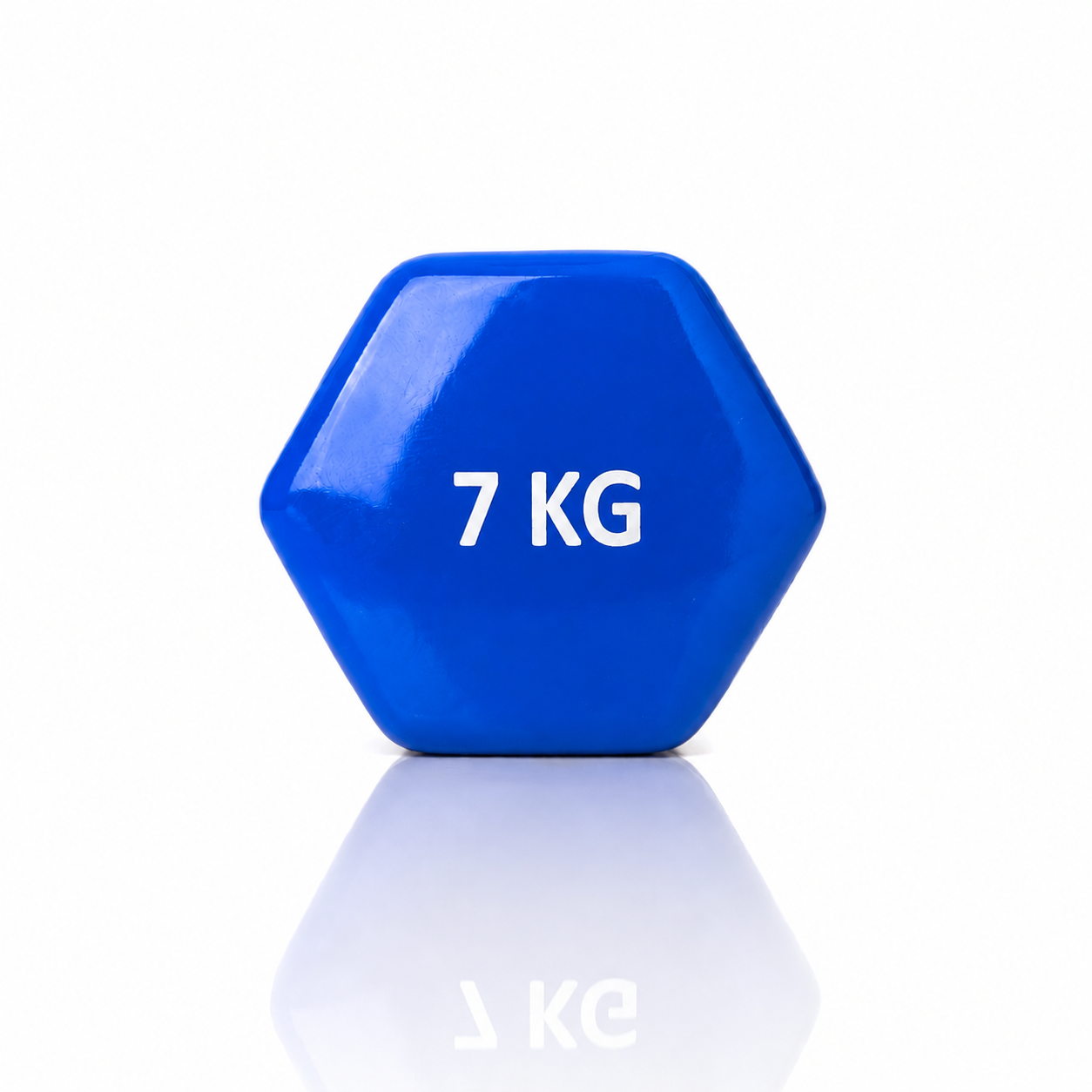 Puls8 Vinyl Hex Dumbbell (Single Dumbbell)
