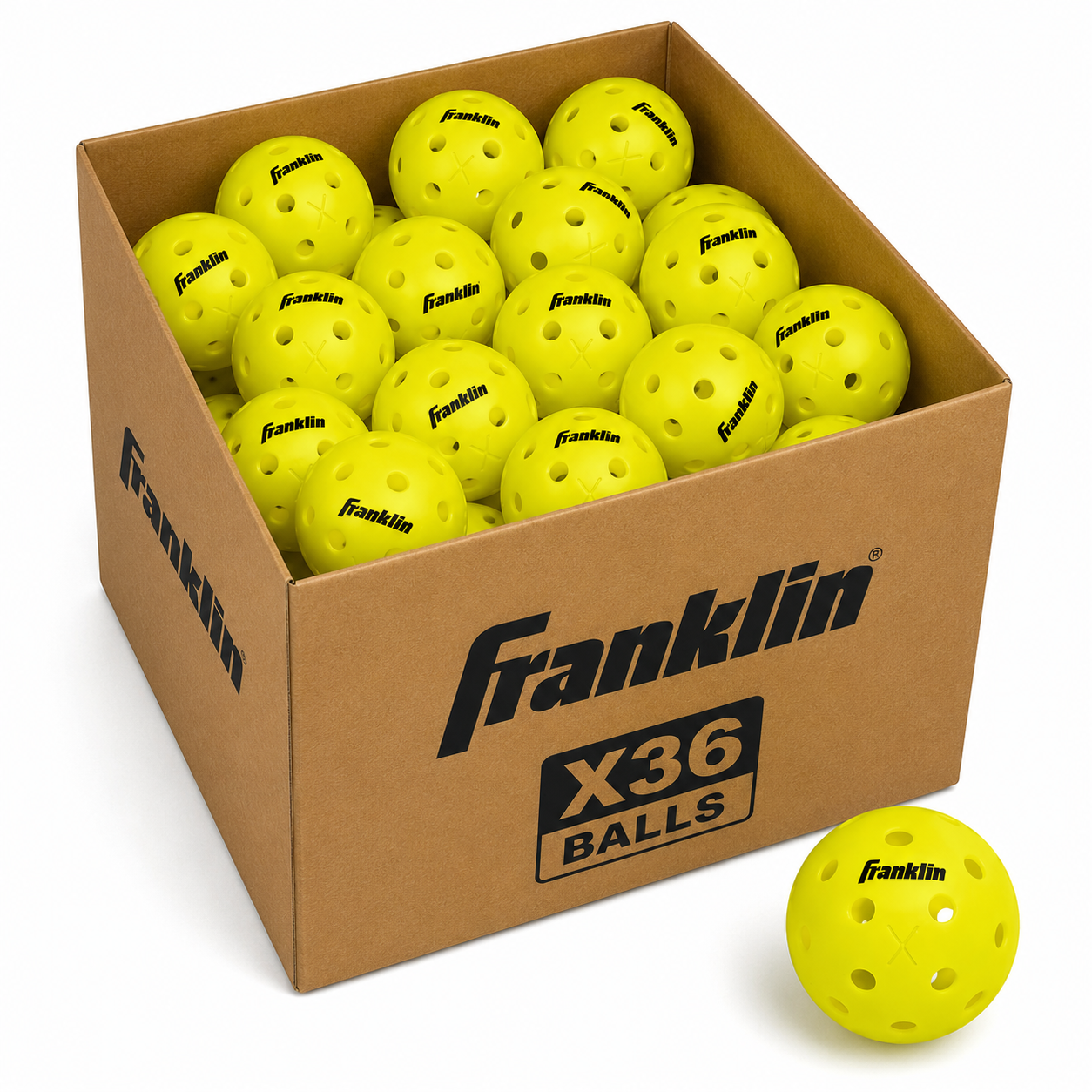 Franklin X-40 Optic Pickleball Ball (Yellow)