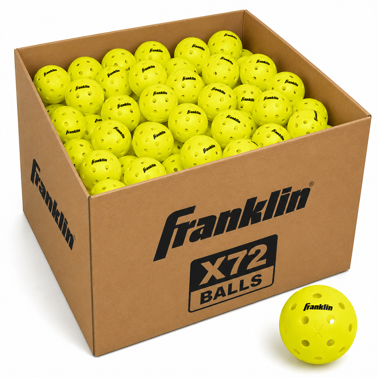Franklin X-40 Optic Pickleball Ball (Yellow)