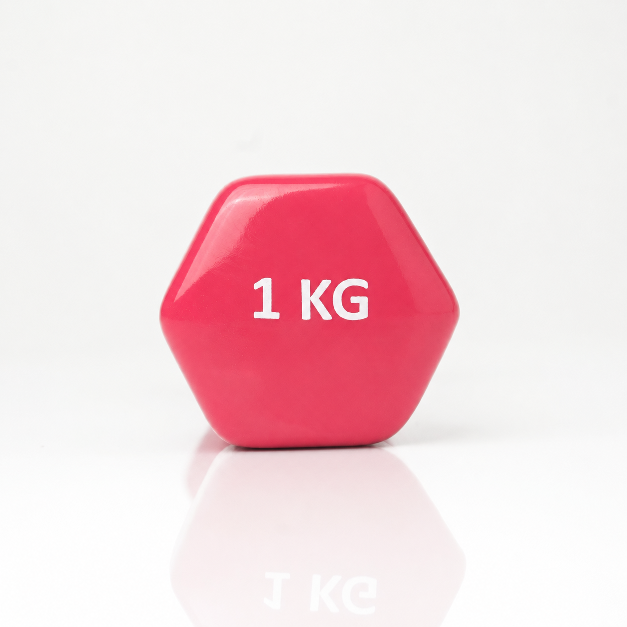 Puls8 Vinyl Hex Dumbbell (Single Dumbbell)