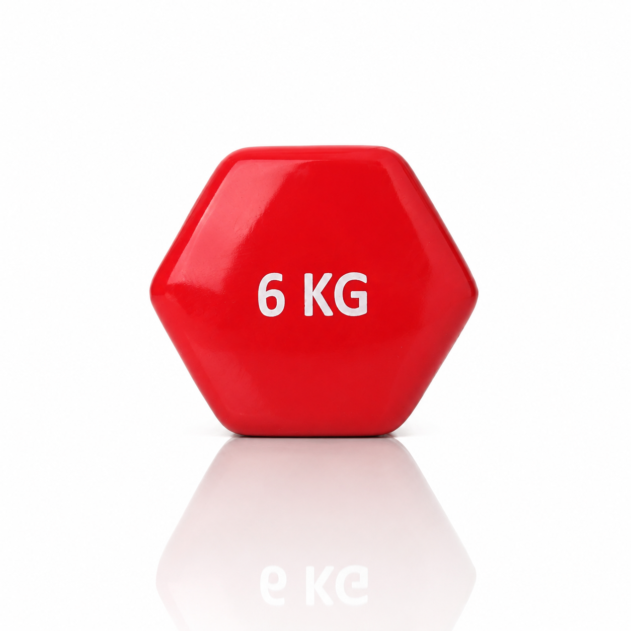 Puls8 Vinyl Hex Dumbbell (Single Dumbbell)