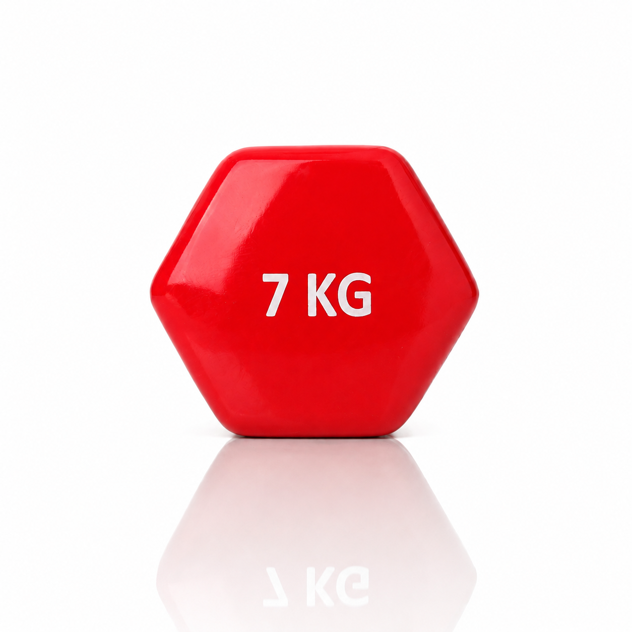 Puls8 Vinyl Hex Dumbbell (Single Dumbbell)