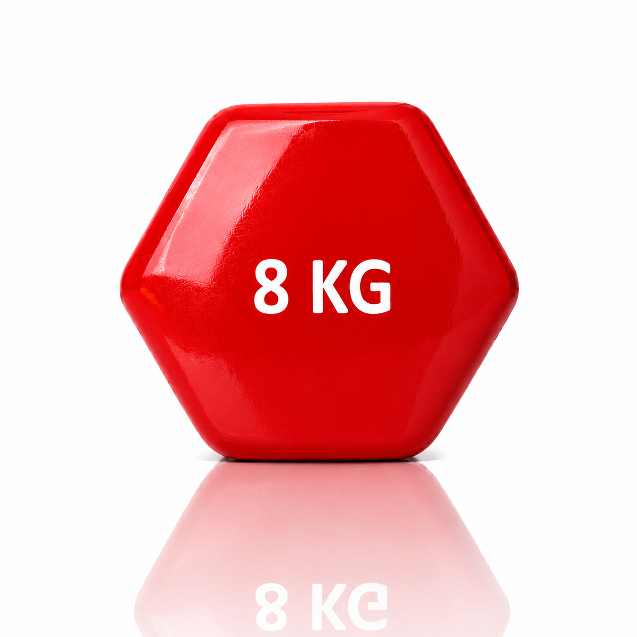 Puls8 Vinyl Hex Dumbbell (Single Dumbbell)