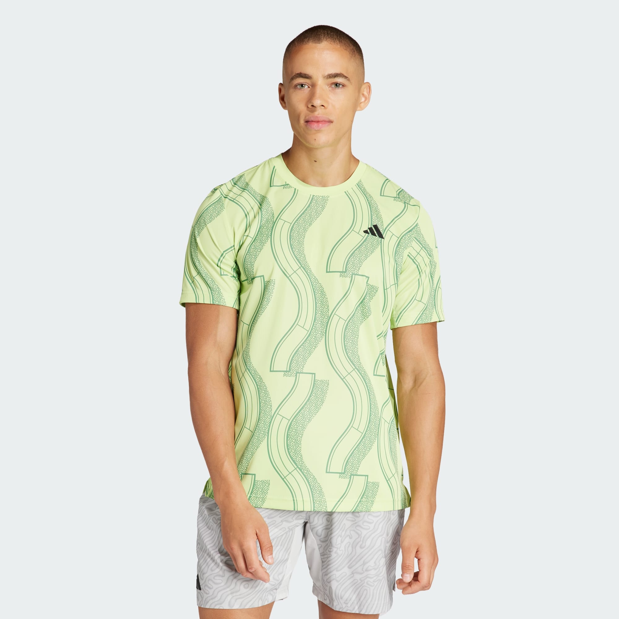 Adidas Club Graphic Tee Running Apparel