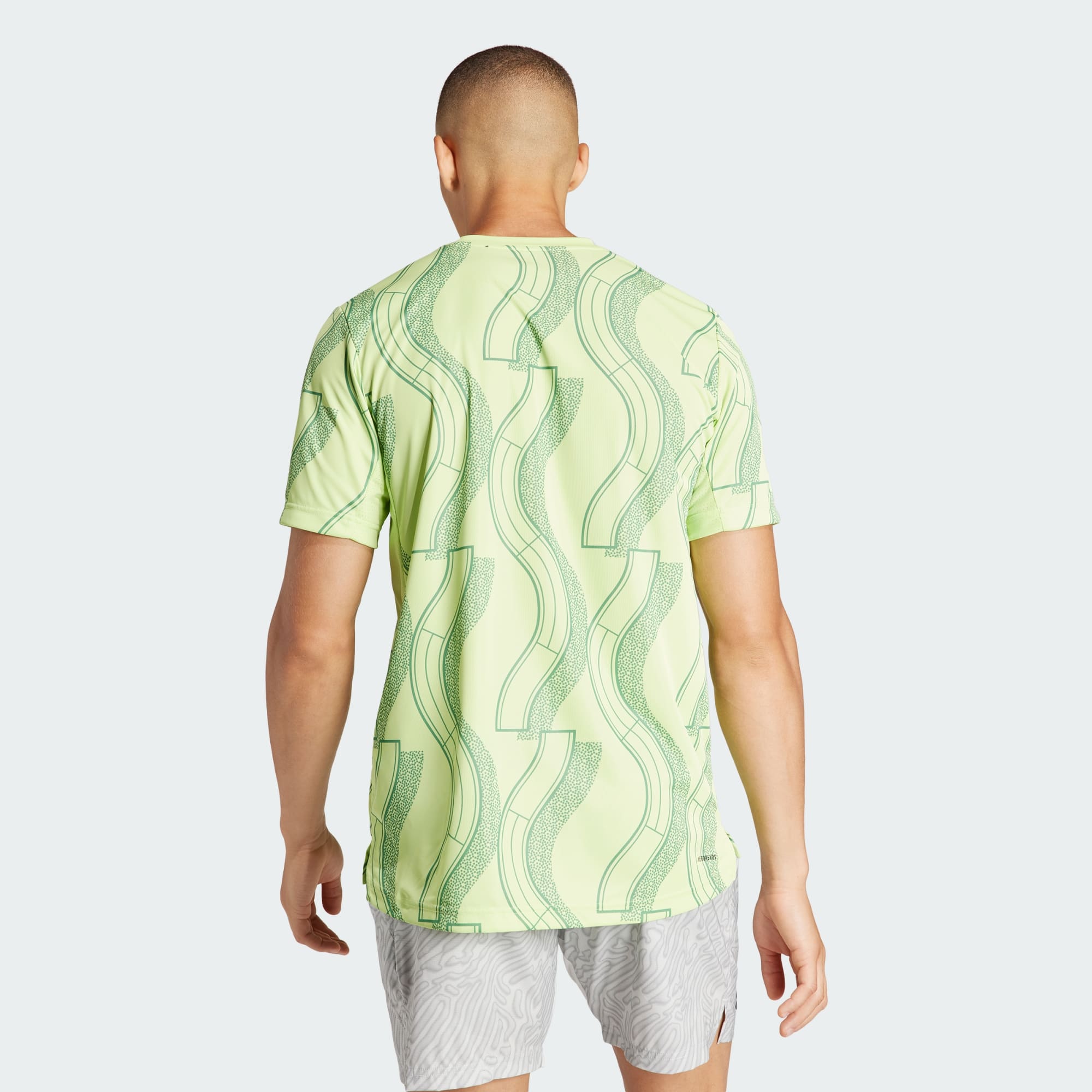Adidas Club Graphic Tee Running Apparel