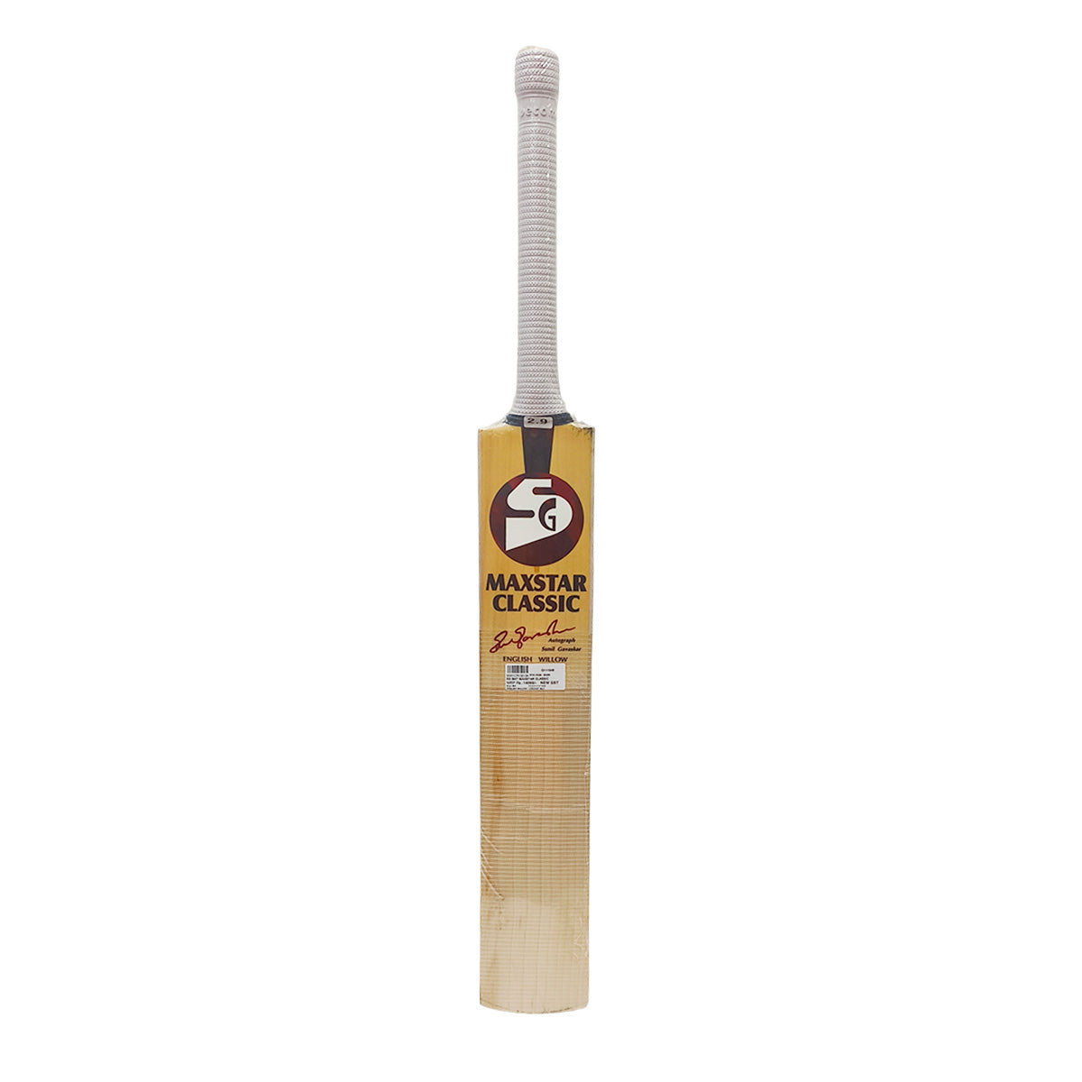 SG Maxstar Classic English Willow Cricket Bat