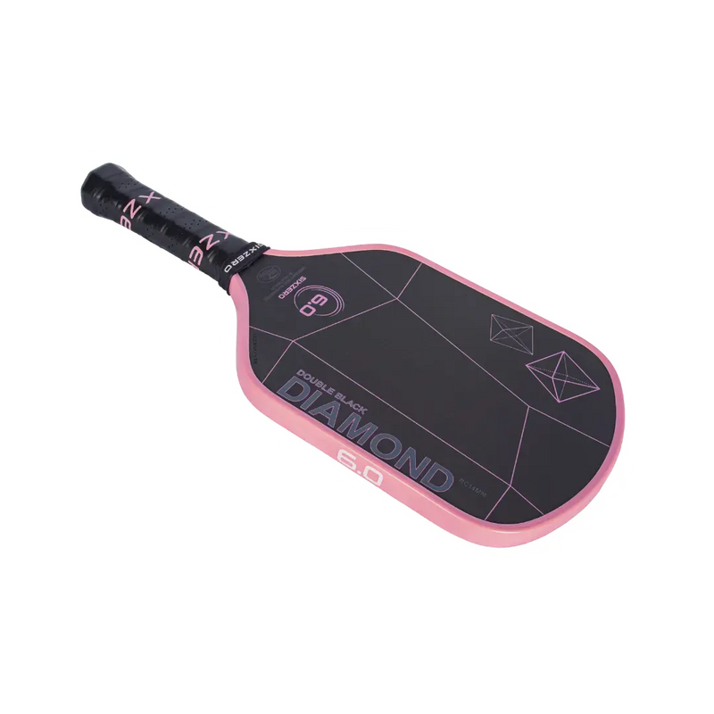 Load image into Gallery viewer, Sixzero Double Black Diamond Control 16 MM Pickleball Paddle
