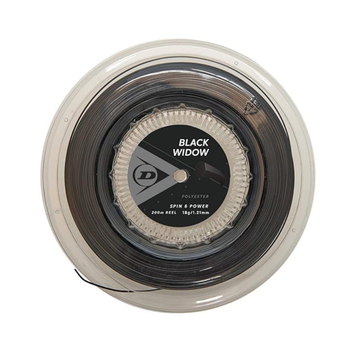 Dunlop Black Widow Tennis String (18 Racketets can be string)