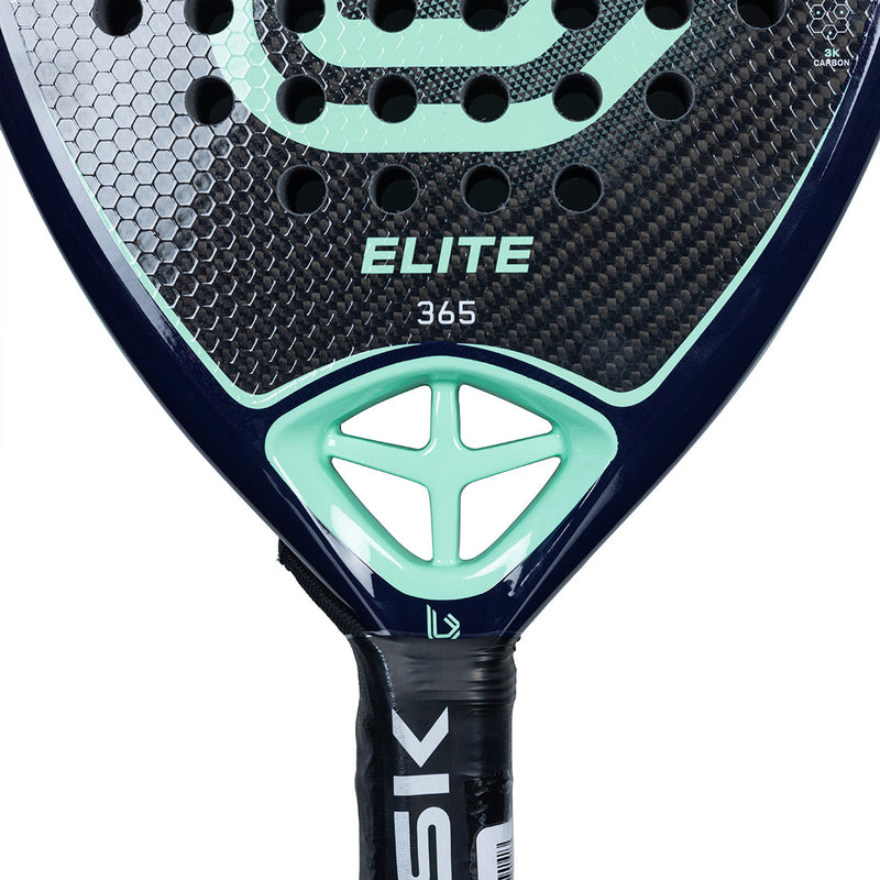 Load image into Gallery viewer, Brisk Elite 365 Gms Padel Racquet (Designed in Spain) handels grip
