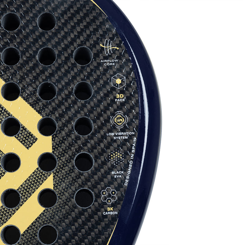 Load image into Gallery viewer, Brisk Elite 370 Gms Padel Racquet (Designed in Spain) right side view
