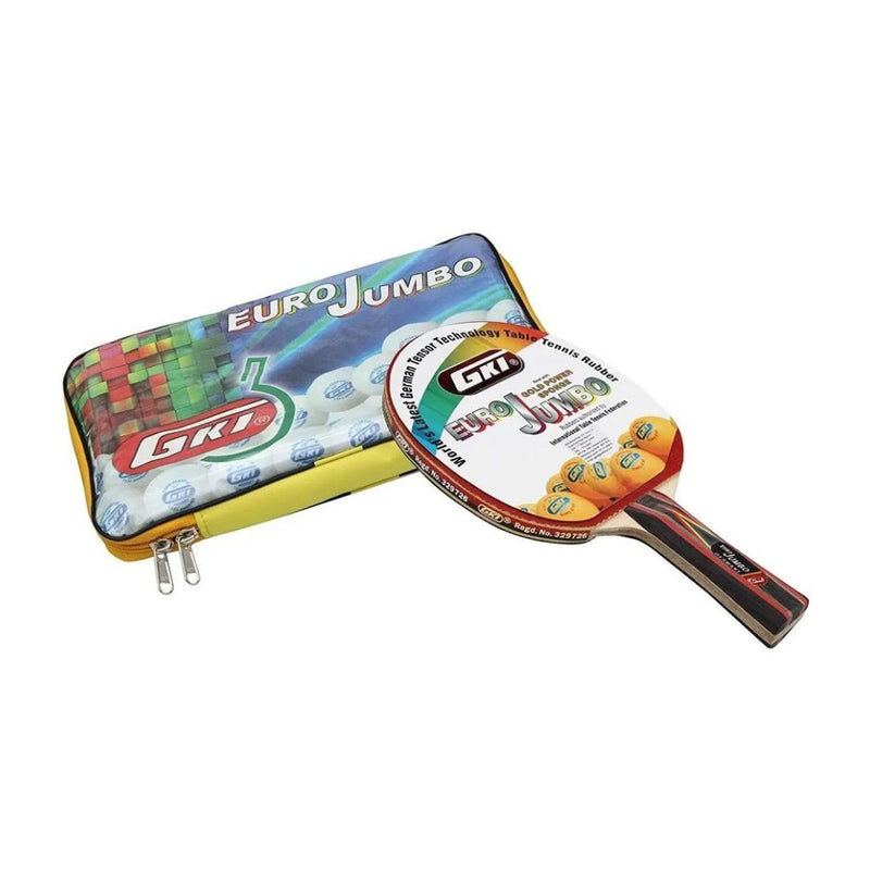 Load image into Gallery viewer, GKI Euro Jumbo Table Tennis Bat with Cover
