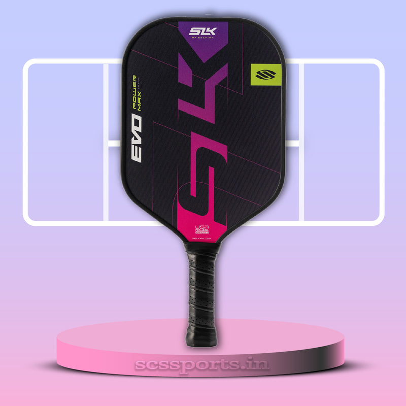 Load image into Gallery viewer, Selkirk SLK Evo Power Max Pickleball Paddle pink image
