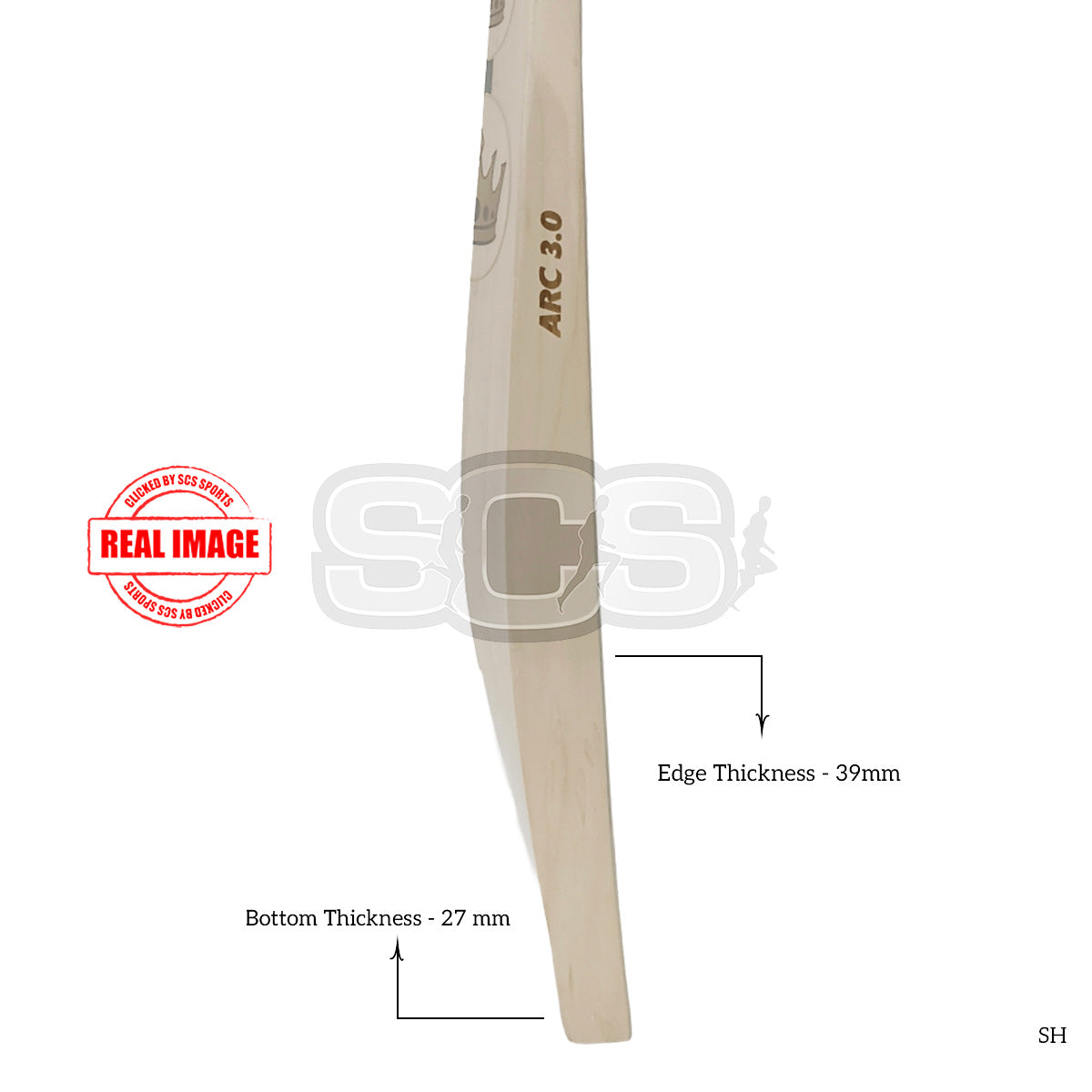 SG Triple Crown Arc 3.0 English willow Cricket Bat