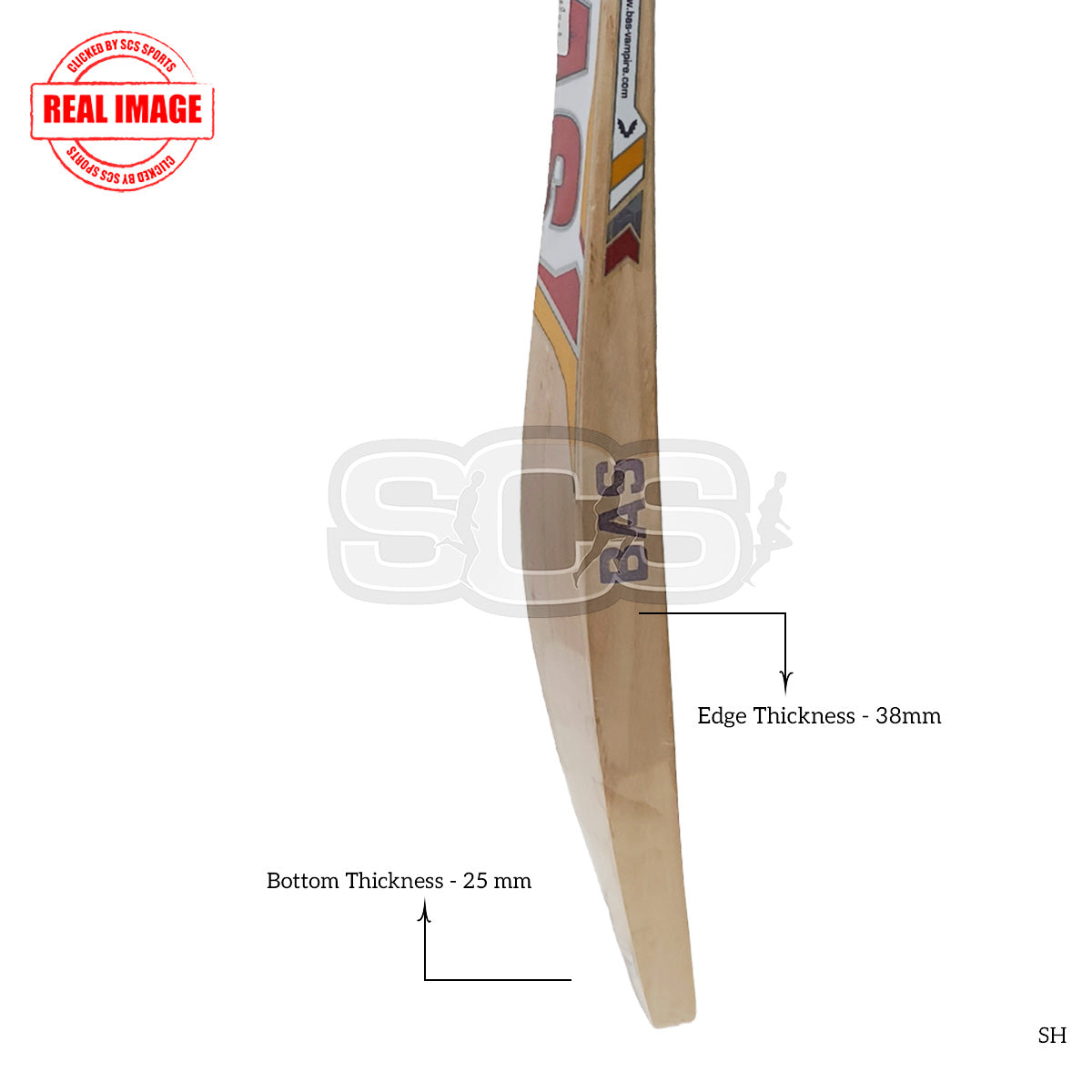 BAS Vampire Bow 20/20 English Willow Cricket Bat
