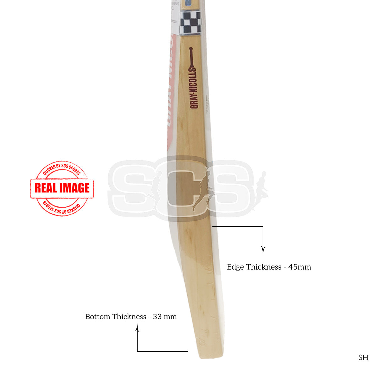Gray-Nicolls GN6 Classic Big Edge English Willow Cricket Bat
