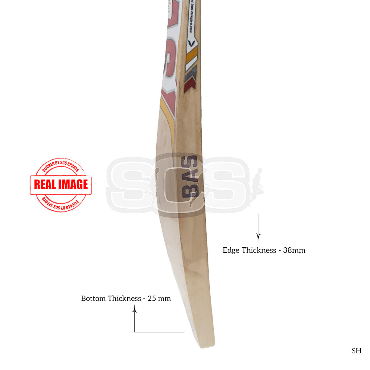 BAS Vampire Bow 20/20 English Willow Cricket Bat