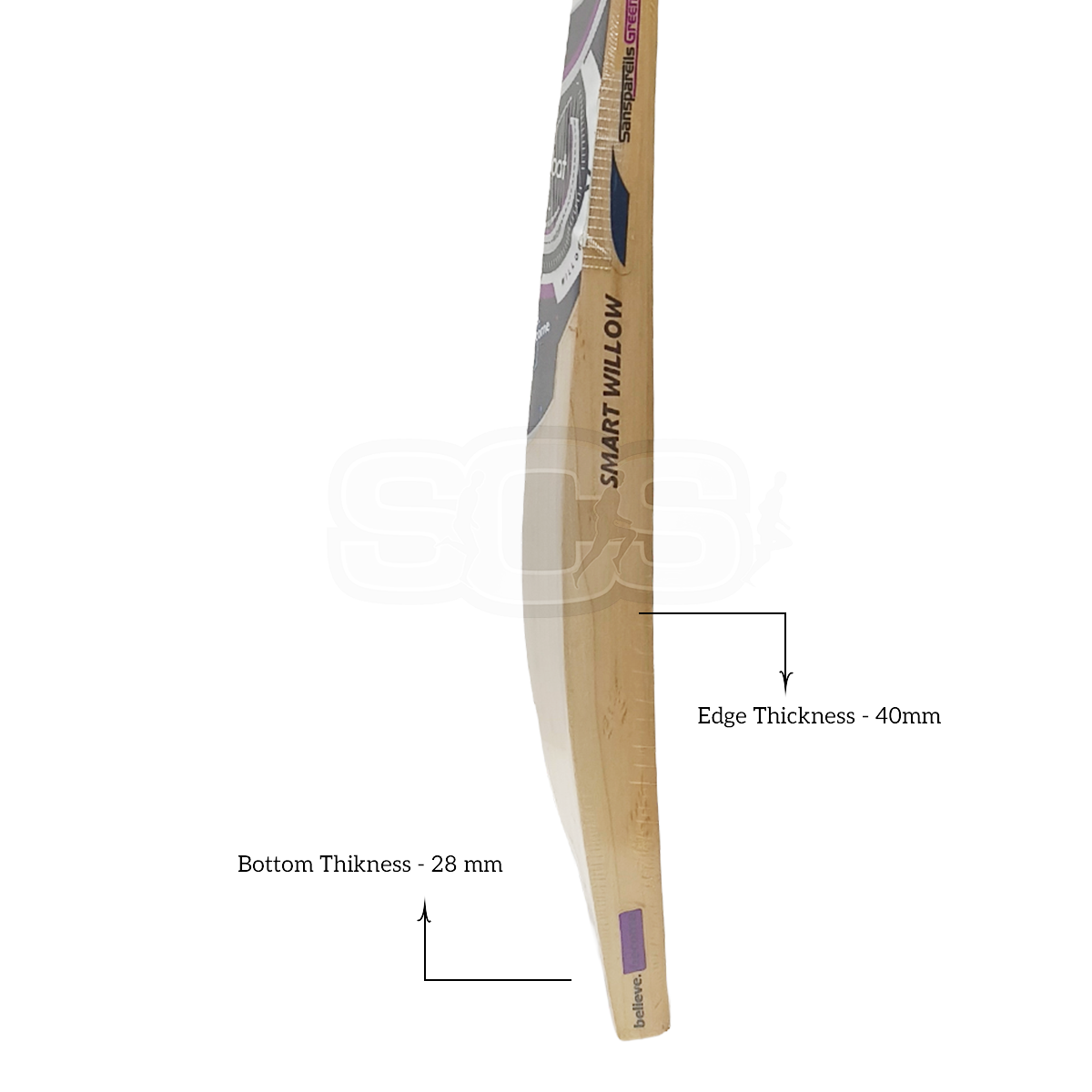 SG Smart Willow (With Sensor) English Willow Cricket Bat