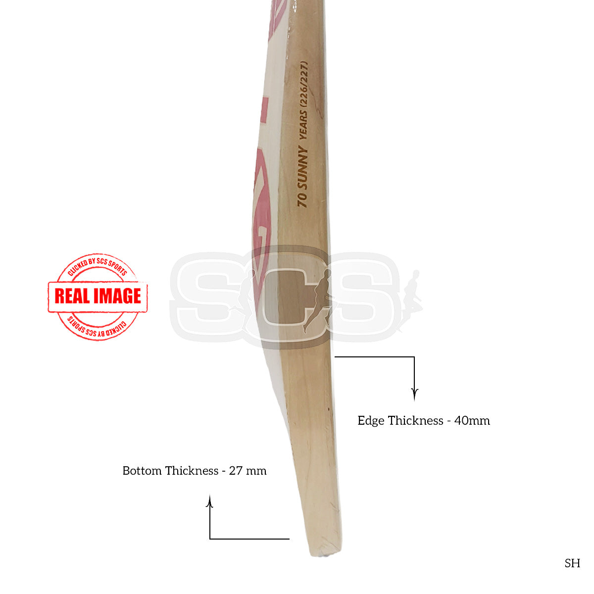 SG 70 Sunny Years English Willow Cricket Bat
