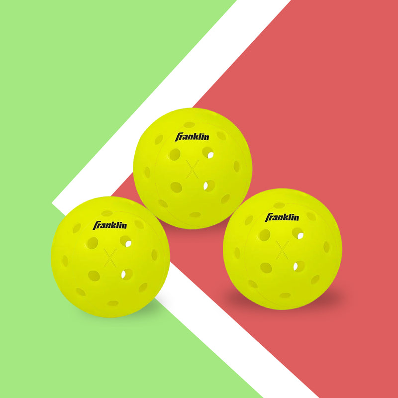 Load image into Gallery viewer, Franklin X-40 Optic (Pack of 3) Pickleball Ball
