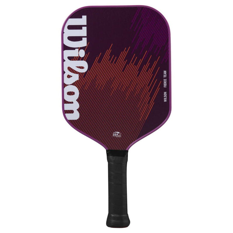 Load image into Gallery viewer, Wilson Fierce Team Purple 13 MM Pickleball Paddle
