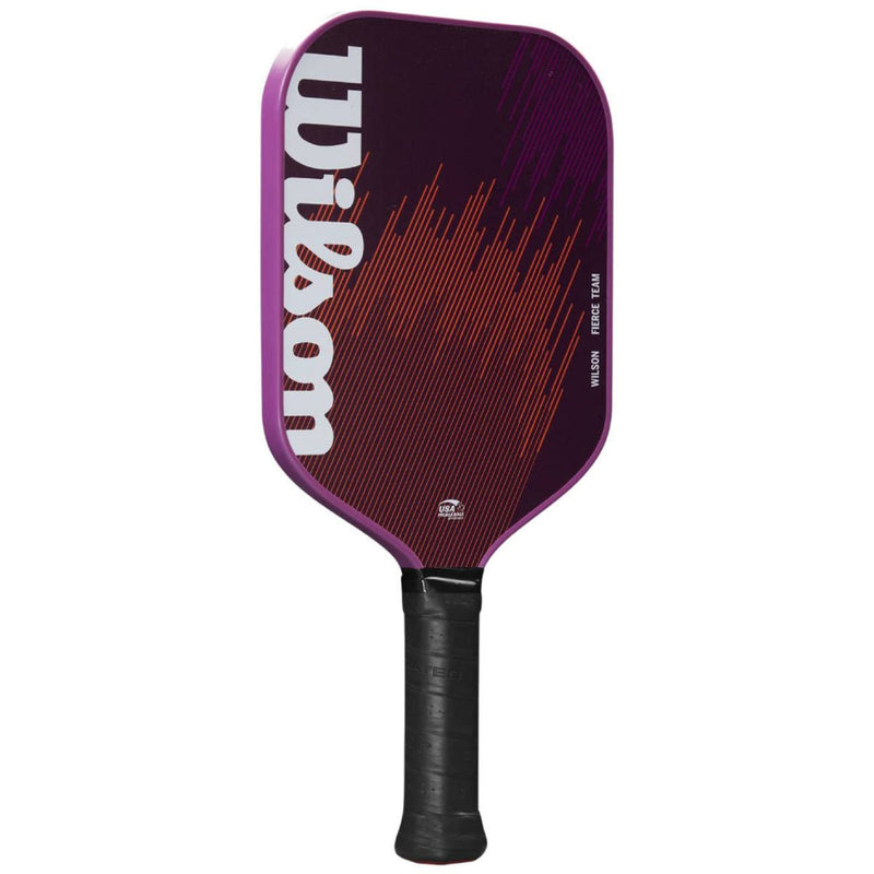 Load image into Gallery viewer, Wilson Fierce Team Purple 13 MM Pickleball Paddle
