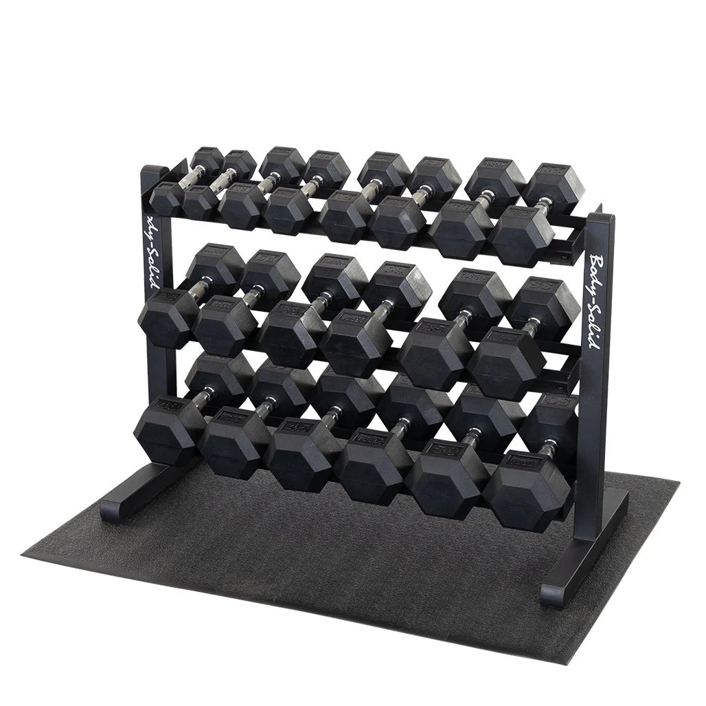 Body Solid GDR363 3 Tier Dumbbell Rack
