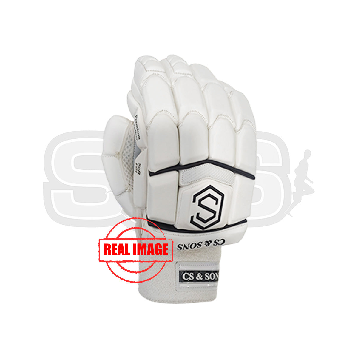 CS & Sons Stealth Max Plus Cricket Batting Gloves