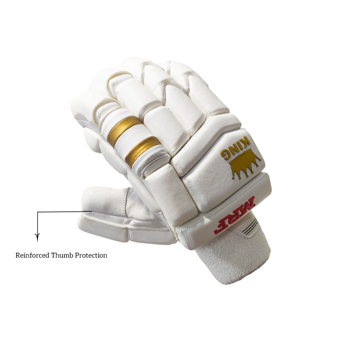 MRF Genius King & Gloves  English Willow Cricket Bat