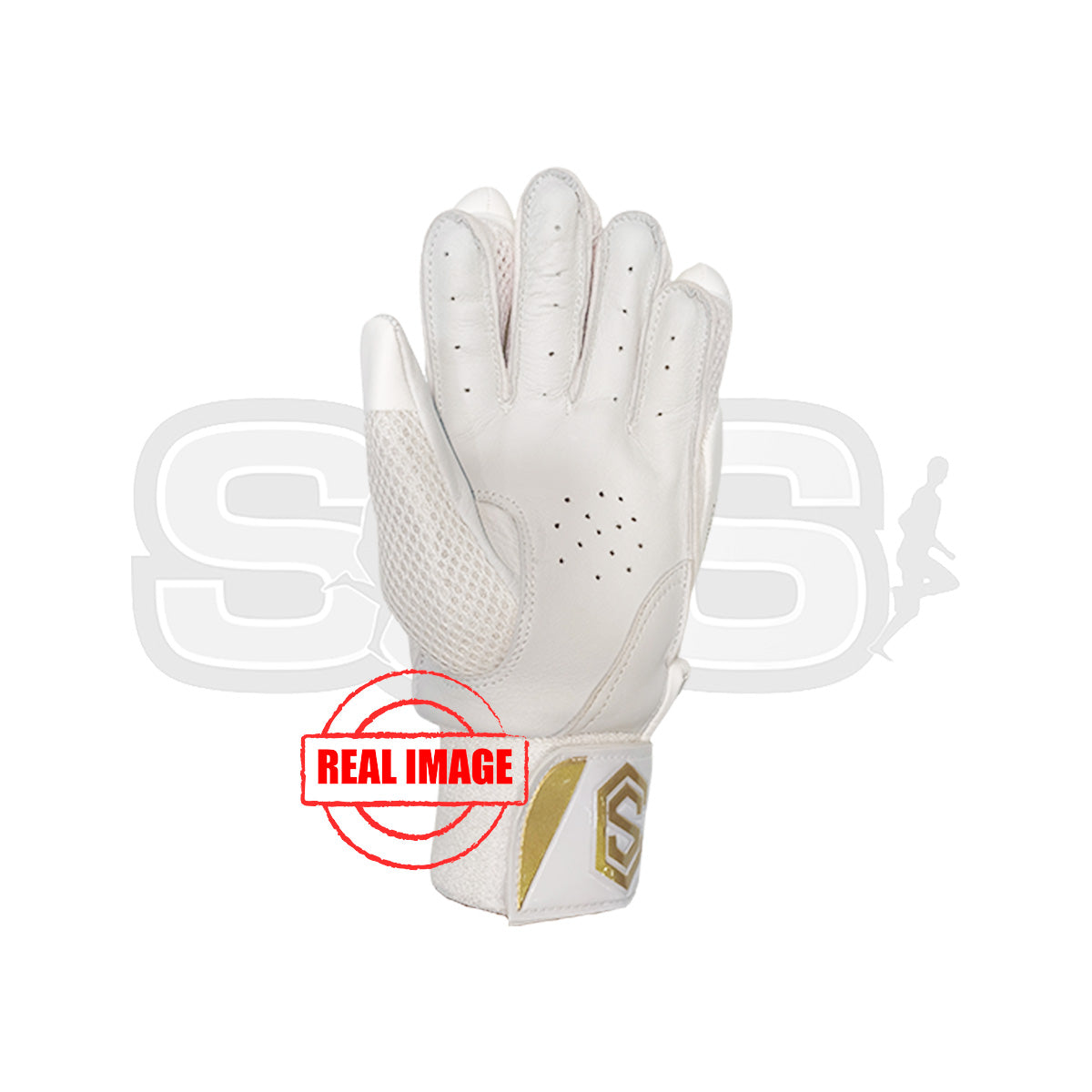 CS & Sons Instinct Plus Gold EDT Cricket Batting Gloves