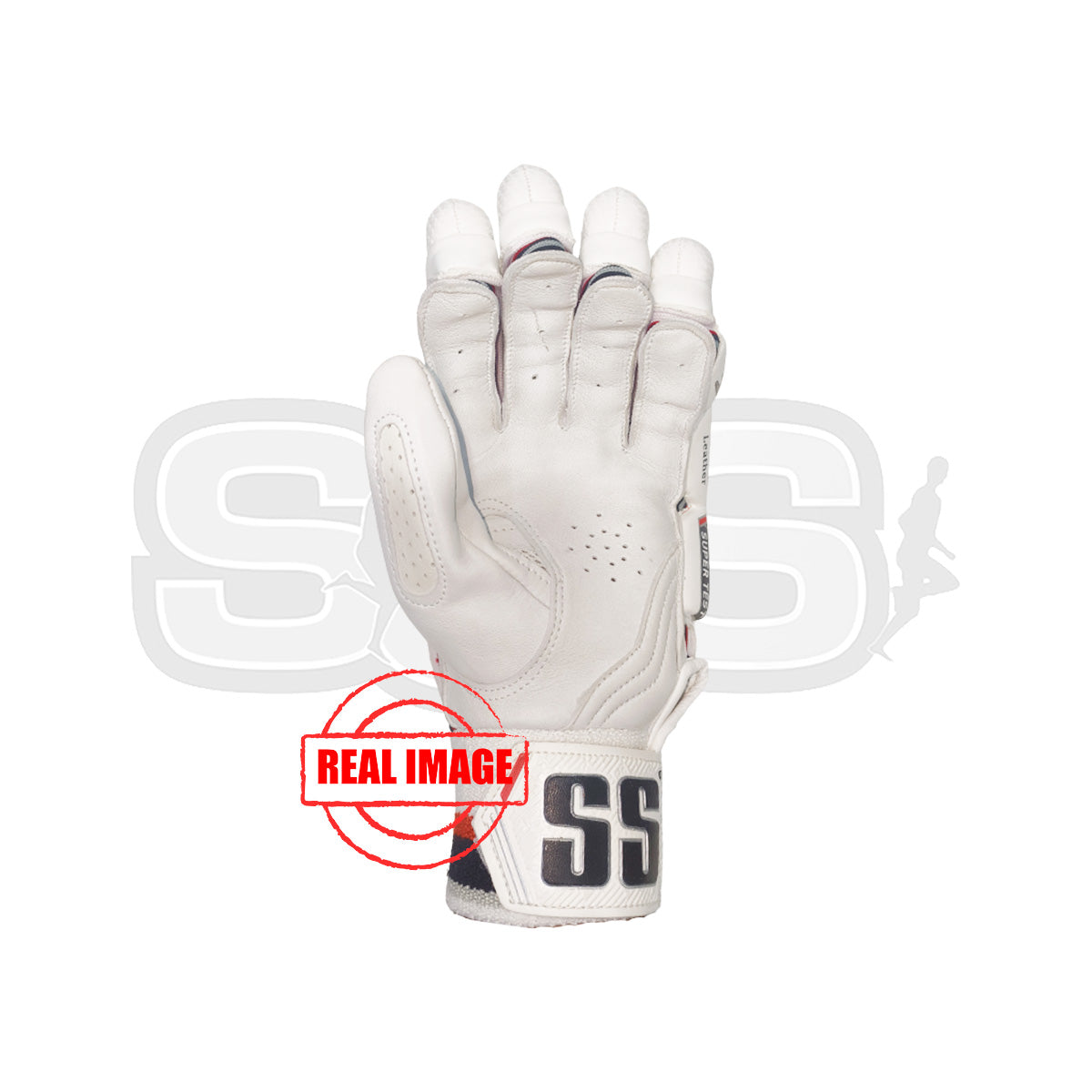 SS Super Test White Batting Gloves