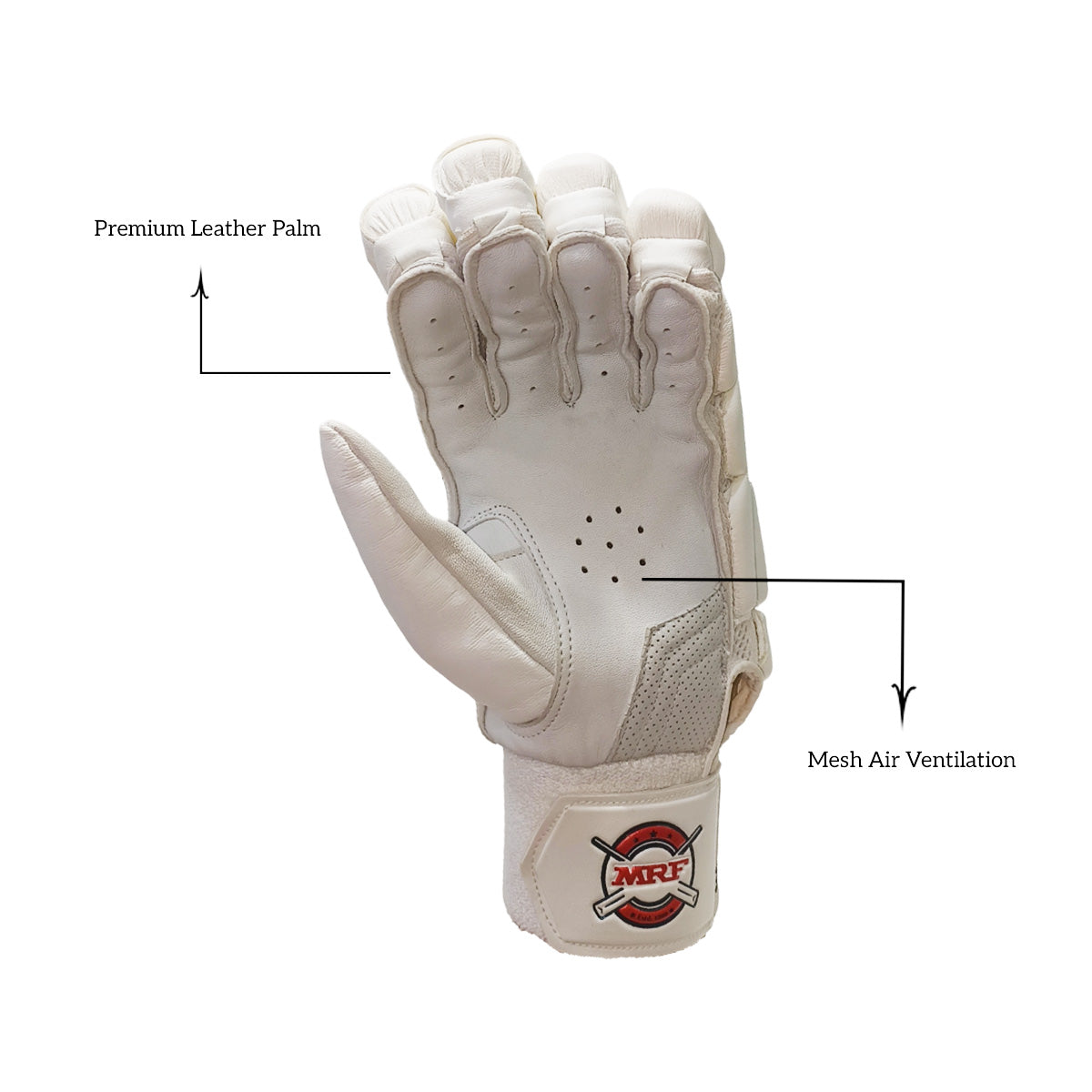 MRF Genius King & Gloves  English Willow Cricket Bat