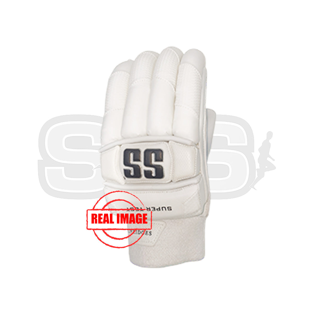 SS Super Test White Batting Gloves
