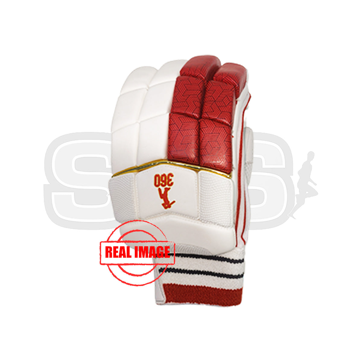 EM 360 Bold Cricket Batting Gloves