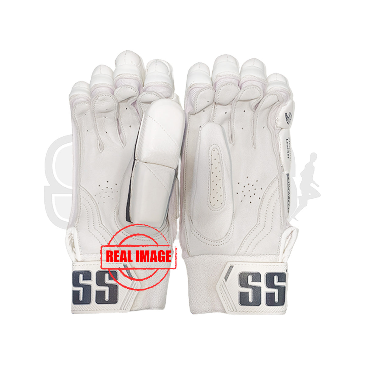 SS Super Test White Batting Gloves