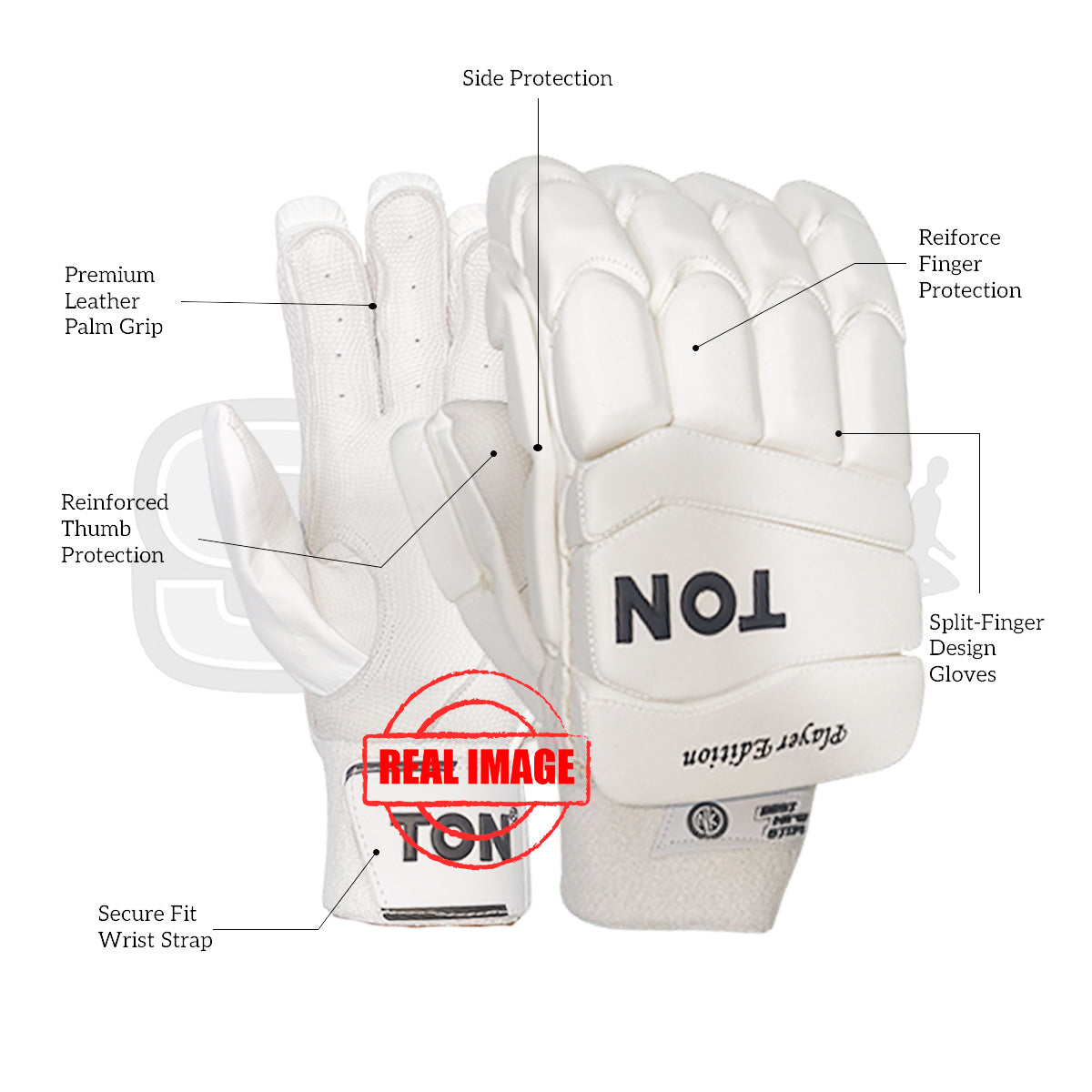 SS Ton Player Edition Cricket Batting Gloves