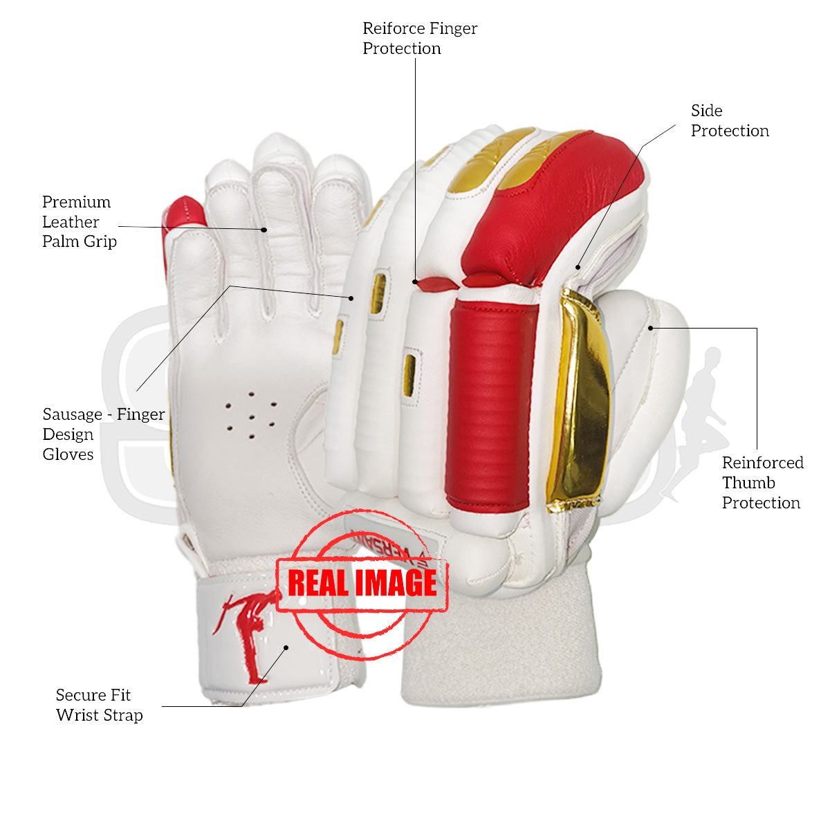 Versant Showman Glory Cricket Batting Gloves